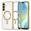 Techsuit - Luxury Crystal MagSafe - Samsung Galaxy A16 4G / A16 5G - Arany átlátszó