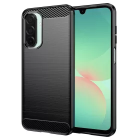   Techsuit - Carbon szilikon tok - Samsung Galaxy A26 5G - Fekete