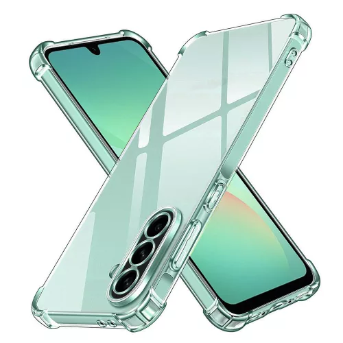 Techsuit - Shockproof Átlátszó Ütésálló Szilikon tok - Samsung Galaxy A26 5G - Átlátszó