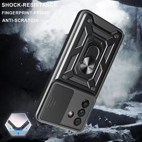 Techsuit - CamShield ütésálló tok - Samsung Galaxy A26 5G - Kék
