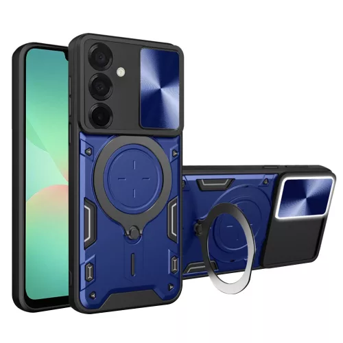 Techsuit - CamGuard Pro ütésálló tok - Samsung Galaxy A26 5G - Kék