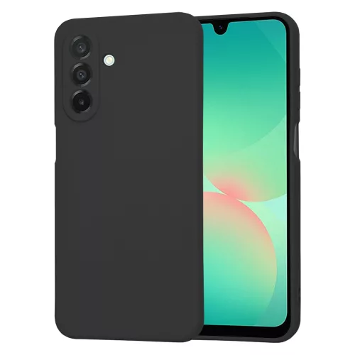 Techsuit - SoftFlex szilikon tok - Samsung Galaxy A26 5G - Fekete