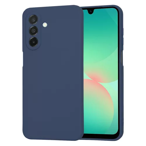 Techsuit - SoftFlex szilikon tok - Samsung Galaxy A26 5G - Sötétkék