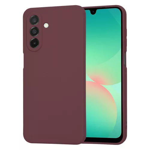 Techsuit - SoftFlex szilikon tok - Samsung Galaxy A26 5G - Bordó