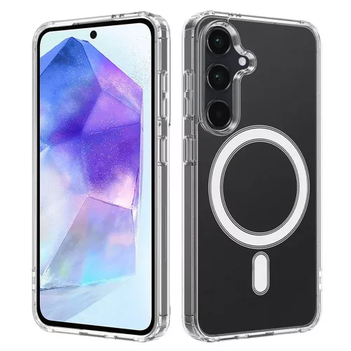 Techsuit - MagSafe Pro tok - Samsung Galaxy A55 5G - Átlátszó