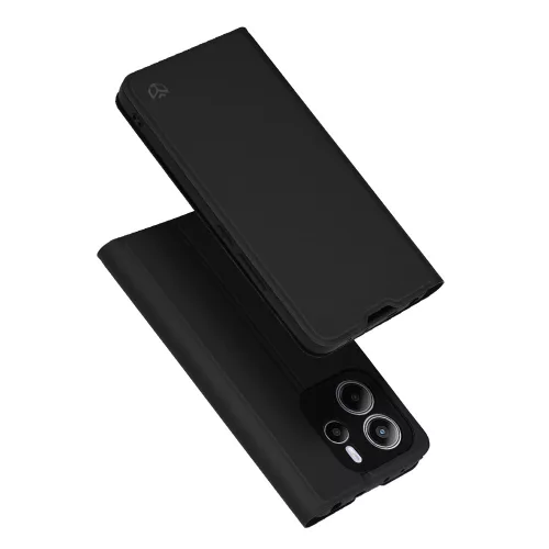 Techsuit - Magskin Book - Xiaomi Redmi Note 14 4G (Regional) - Black