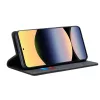 Techsuit - Confy Cover kinyitható tok - Xiaomi Redmi Note 14 4G (Regional) - Fekete