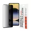 Techsuit - 111D Privacy Full Glue - Xiaomi Redmi Note 14 4G (Regional) / Redmi Note 14 5G - Black