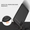 Techsuit - Carbon szilikon tok - Huawei P20 - Fekete