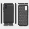 Techsuit - Carbon szilikon tok - Huawei P20 - Fekete