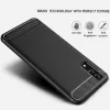 Techsuit - Carbon szilikon tok - Huawei P20 - Fekete