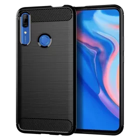 Techsuit - Carbon szilikon tok - Huawei P Smart Z - Fekete