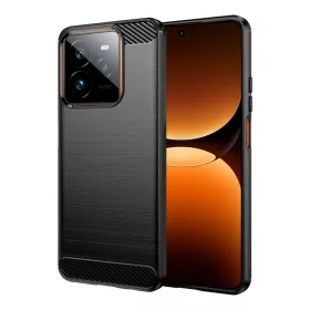 Techsuit - Carbon szilikon tok - Realme GT 7 Pro - Fekete