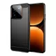 Techsuit - Carbon szilikon tok - Realme GT 7 Pro - Fekete