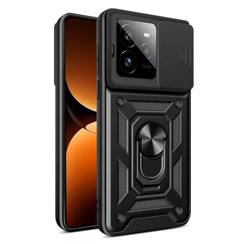 Techsuit - CamShield ütésálló tok - Realme GT 7 Pro - Fekete