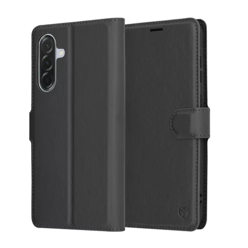Techsuit - Leather Folio - Samsung Galaxy A56 5G - Black