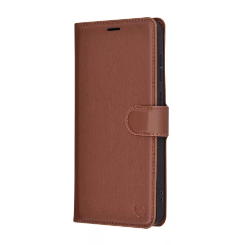 Techsuit - Leather Folio - Samsung Galaxy A56 5G - Brown