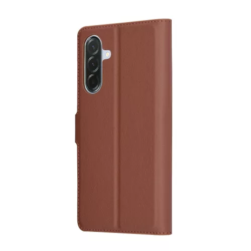 Techsuit - Leather Folio - Samsung Galaxy A56 5G - Brown