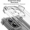 Techsuit - Shockproof Átlátszó Ütésálló Szilikon tok - Samsung Galaxy A56 5G - Átlátszó