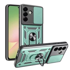   Techsuit - CamShield ütésálló tok - Samsung Galaxy A56 5G - Zöld