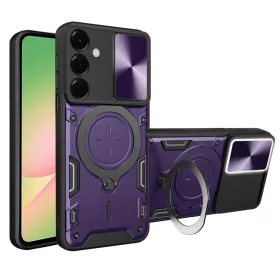   Techsuit - CamGuard Pro ütésálló tok - Samsung Galaxy A56 5G - Lila