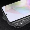 Techsuit - CarbonFiber szilikon tok - Samsung Galaxy A56 5G - Fekete