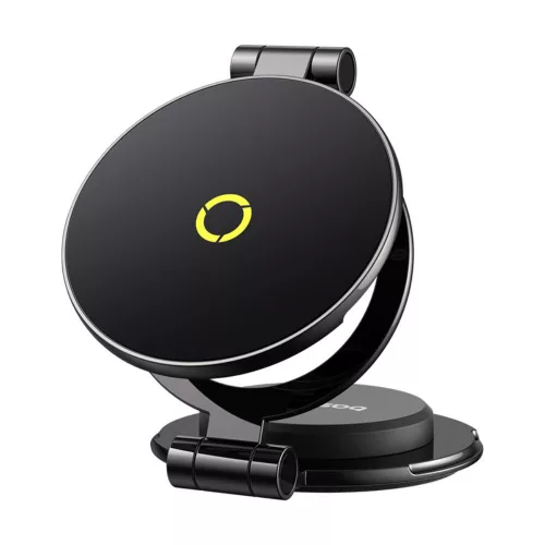Baseus - Autós tartó MagPro Series II (C40172900121-00) - Műszerfalra, Mágneses Car Mount, 360°, Összehajtható - Cosmic Black