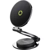 Baseus - Autós tartó MagPro Series II (C40172900121-00) - Műszerfalra, Mágneses Car Mount, 360°, Összehajtható - Cosmic Black