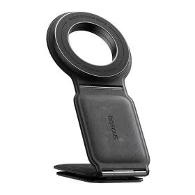   Baseus - Autós tartó PrimeTrip Series C02 (C40169002113-00) - PU Leather, 360°, 25N, Versatile Mounting Option - Cluster Black