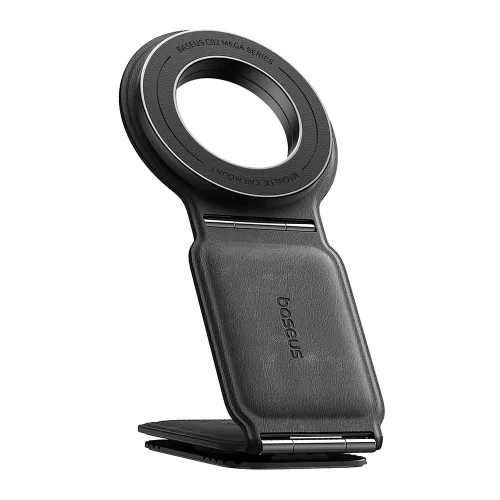 Baseus - Autós tartó PrimeTrip Series C02 (C40169002113-00) - PU Leather, 360°, 25N, Versatile Mounting Option - Cluster Black