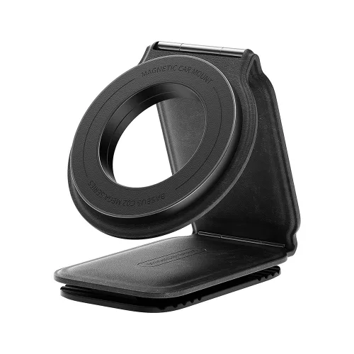 Baseus - Autós tartó PrimeTrip Series C02 (C40169002113-00) - PU Leather, 360°, 25N, Versatile Mounting Option - Cluster Black