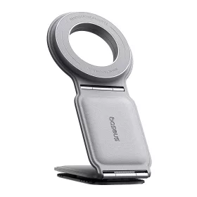   Baseus - Autós tartó PrimeTrip Series C02 (C40169002833-00) - PU Leather, 360°, 25N, Versatile Mounting Option - Frosted Grey