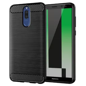   Techsuit - Carbon szilikon tok - Huawei Mate 10 Lite - Fekete