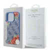 Guess - Hardcase 4G Flower Print MagSafe (GUHMP16LP4ROPEMCB) - iPhone 16 Pro - Blue