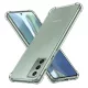 Techsuit - Shockproof Átlátszó Ütésálló Szilikon tok - Samsung Galaxy Note 20 4G / Note 20 5G - Átlátszó
