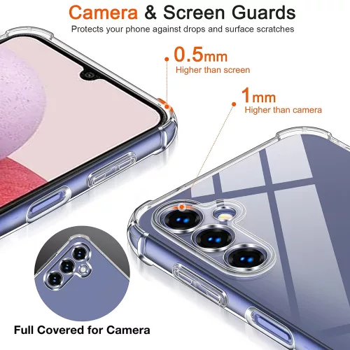 Techsuit - Shockproof Átlátszó Ütésálló Szilikon tok - Samsung Galaxy Note 20 4G / Note 20 5G - Átlátszó