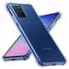 Techsuit - Shockproof Átlátszó Ütésálló Szilikon tok - Samsung Galaxy S10 Lite - Átlátszó