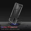 Techsuit - Shockproof Átlátszó Ütésálló Szilikon tok - Xiaomi Mi 11i / Poco F3 - Átlátszó