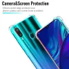 Techsuit - Shockproof Átlátszó Ütésálló Szilikon tok - Huawei P Smart 2019 - Átlátszó