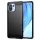 Techsuit - Carbon szilikon tok - Xiaomi Mi 11 Lite 4G / Mi 11 Lite 5G / 11 Lite 5G NE - Fekete