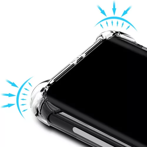 Techsuit - Shockproof Átlátszó Ütésálló Szilikon tok - Huawei Mate 20 Pro - Átlátszó