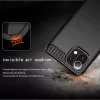 Techsuit - Carbon szilikon tok - Xiaomi Mi 11 Lite 4G / Mi 11 Lite 5G / 11 Lite 5G NE - Fekete