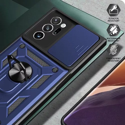 Techsuit - CamShield ütésálló tok - Samsung Galaxy Note 20 4G / Note 20 5G - Fekete