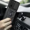 Techsuit - CamShield ütésálló tok - Xiaomi Mi 11i / Poco F3 - Fekete