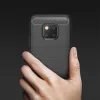 Techsuit - Carbon szilikon tok - Huawei Mate 20 Pro - Fekete