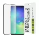 Techsuit - 111D Full Cover / Full Glue Glass / 3D Curved Screen - Samsung Galaxy S10 Plus - Black