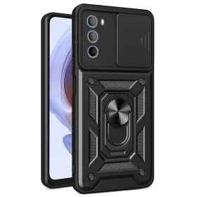   Techsuit - CamShield ütésálló tok - Motorola Moto G31 / Moto G41 - Fekete