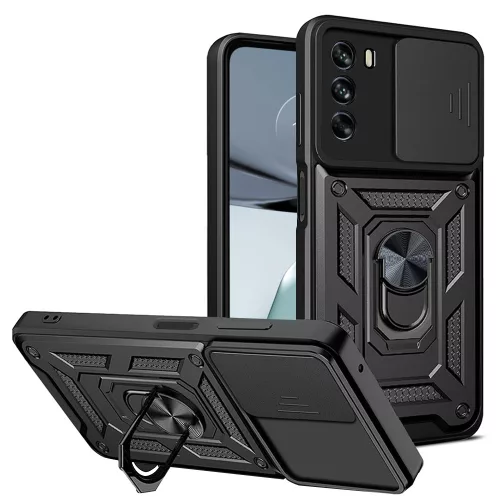 Techsuit - CamShield ütésálló tok - Motorola Moto G62 5G - Fekete