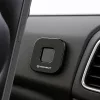 Techsuit - Phone Holder Tiny Series (HOLD210) - Dashboard Mágneses tapadás, Multipurpose Use, Quadrilateral, 2 Metal Plates - Black
