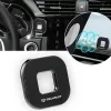 Techsuit - Phone Holder Tiny Series (HOLD210) - Dashboard Mágneses tapadás, Multipurpose Use, Quadrilateral, 2 Metal Plates - Black